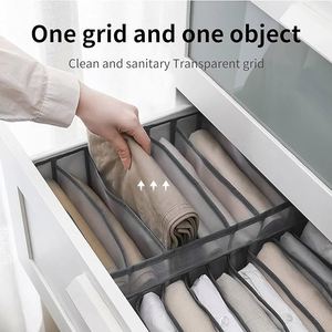 4PCS Fabric & PP Material Wardrobe Closet Organizer <b>Storage</b> Clothing and Jean <b>Storage</b> Organizer with Drawers - Product Image 3