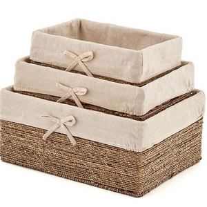 Cestas de mimbre, Juego de tarjetas, Cestas infantiles, Panera de tela, Manteles individuales, Cestas de fin de año, Cestas sardinianas, Bandejas para cestas - Product Image 1