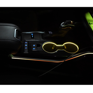 Éclairage d'ambiance LED de précision pour voiture, bande de fibres optiques acryliques Symphony pour Toyota Highlander 2022-2024, amélioration de l'intérieur - Product Image 2