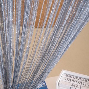 Rideau décoratif scintillant 1x2M pour entrée, rideaux à franges pour chambre, panneau mural pour fenêtre de salon, décors à franges - Product Image 6