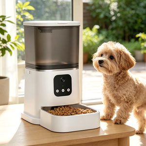 ODM Smart Pet Feeder Distributeur Automatique Smart <b>Automatic</b> Pet Feeder Pet Feeder <b>Automatic</b> Large Capacity Storage <b>Bin</b> - Product Image 1