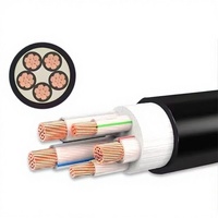 Cable de Alimentación con Núcleo de Cobre WDZ-YJY 1.8/3kV, Aislamiento XLPE Ignífugo LSZH, Cable Industrial de Media Tensión