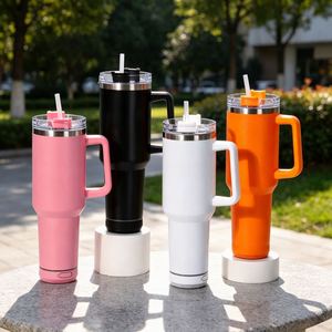 Nuevo Vaso Térmico de Acero Inoxidable Aislado al Vacío de 40 oz para Automóvil, con Aislamiento Térmico para Mantener Bebidas Frías de 6 a 12 Horas - Product Image 1