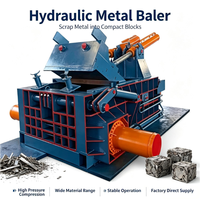 Presse à briquettes métalliques pour le recyclage des canettes en aluminium, des fils de cuivre et des ferraille – Compacteur hydraulique