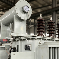 Transformateur de puissance triphasé immergé dans l'huile 33 kV 60 kVA.
