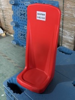 Accessoire pour équipement de lutte contre l'incendie - Support simple en PVC pour extincteur, essentiel pour les incendies de classe A et B