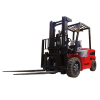 Chariot élévateur diesel 3,5 tonnes personnalisé en usine CPCD35 pour les opérations d'entrepôt, la logistique et le transport de marchandises