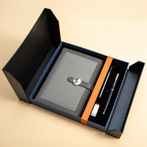 लोगो अनुकूलित लक्जरी कार्यकारी स्मारिका उपहार नोटबुक थर्मोमग कॉफी कप और पेन के साथ सेट प्रमोशन के लिए सेट - Product Image 1