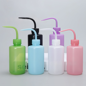 <span class=keywords><strong>Bouteille</strong></span> de nettoyage en plastique à bec courbé de 250 ml, <span class=keywords><strong>bouteille</strong></span> de rinçage pour tatouage/cils, <span class=keywords><strong>bouteille</strong></span> de lavage pour tatouage - Product Image 2