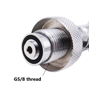 เครื่องมือตรวจสอบแรงดันอากาศสำหรับดำน้ำแบบแรงดันสูง 400 บาร์ เกจวัดแรงดันถัง SCBA สำหรับทดสอบวาล์ว DIN และตัวควบคุมแรงดัน - Product Image 5