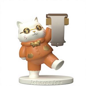 Escultura Estilo Resina Artesanía Apple IWatch 8 Adorno para el hogar con soporte de carga para un elegante LoveSeat - Product Image 1