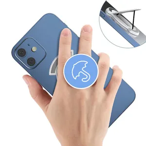 DIY Phone Berdiri Dukungan Nirkabel Pengisian Ponsel Socket Adjustable Finger Grip untuk Tik Tok Pemegang Telepon