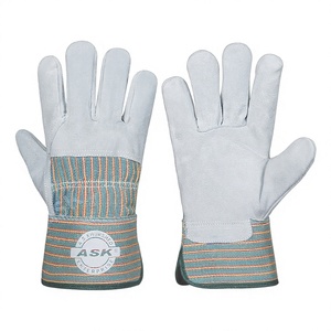 Guantes de seguridad de impacto superior con forro de algodón Agarre mejorado para construcción pesada y tareas industriales - Product Image 1