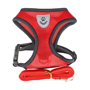 Kalung Tali Anjing Teddy Bomei Graceful Pet Ramah Lingkungan dari Poliester Sandwich Mesh dengan Pola Solid untuk Ras Kecil yang Modis - Product Image 4