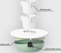 Tour de culture hydroponique verticale à 9 niveaux avec éclairage LED intégré, équipement de culture aquatique d'intérieur pour légumes-feuilles