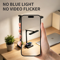 Lampe de bureau LED moderne et minimaliste, protectrice des yeux, pour étudiants, lecture, table, dortoir, chambre, chevet