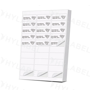 3000 Permanent Shipping Labels - 1x2-5/8 Address Stickers For Laser & Inkjet Printers