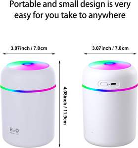 Haute qualité petite veilleuse Portable humidificateur brume aromathérapie huile essentielle diffuseur d'air humidificateur - Product Image 3