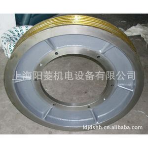 Poulie de traction d'ascenseur Mitsubishi J1.1 620-150 en acier pour ascenseur à traction - Product Image 3