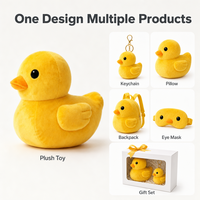 Fabricant OEM/ODM de jouets en peluche de canard super doux sur mesure, directement de l'usine, pour marques de distributeurs et commandes en gros, anti-stress
