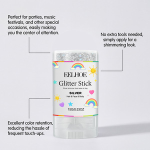 Brillo Cosmético OEM <span class=keywords><strong>de</strong></span> Marca Privada <span class=keywords><strong>para</strong></span> <span class=keywords><strong>Cabello</strong></span>, Ojos, Rostro y Cuerpo, Barra <span class=keywords><strong>de</strong></span> Brillo <span class=keywords><strong>para</strong></span> Maquillaje - Product Image 3