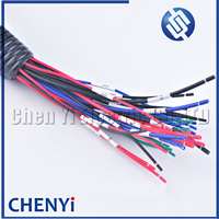 16 Pin Weichai Engine EDC7 Common Rail ECU Tablero de computadora Unidad de control electrónico Enchufe pigtail 0281020075 1928404195 1928404201