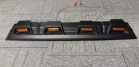 Spoiler de toit avant Hilux Vigo avec feux LED DRL, kit carrosserie, accessoires pour Toyota VIGO 2005-2014