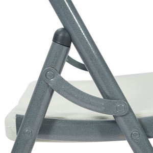 इवेंट ऑफिस वेडिंग पार्टी के लिए हिट्री हॉट सेलिंग इंडोर आउटडोर स्टैकेबल लाइटवेट पोर्टेबल व्हाइट फोल्डिंग प्लास्टिक चेयर - Product Image 6