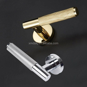 ใหม่เราออสเตรเลียมือจับประตูทองแดงขัดเงาแบบยุโรปสำหรับห้องน้ำก้านโยกภายในทำจากทองเหลืองลายกุหลาบสีทอง - Product Image 4