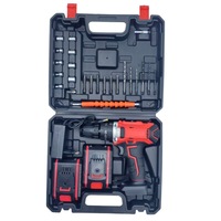 Nouvelle perceuse électrique 21V au lithium avec moteur à balais, tournevis rechargeable, outil à main – Meilleur choix pour la vente en gros