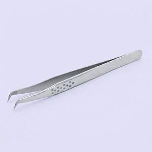 SERVICE OEM ODM, pincettes personnalisées en acier inoxydable (pointe étroite), VOLUME russe 75 degrés, marque privée - Product Image 1