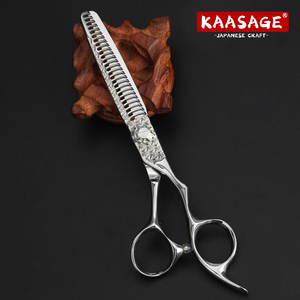 Cnc Chuyên Nghiệp Cắt Tóc Kéo Cao Cấp Thép Không Gỉ Làm Tóc Kéo Với Vg10 Nhật Bản Kết Cấu Mỏng Công Nghệ - Product Image 2