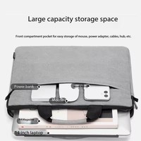 Étui de protection pour ordinateur portable de qualité supérieure, portable, imperméable, 15,6 pouces, pour hommes et femmes, idéal pour le bureau