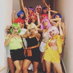 Pelucas Rubias Bob para Mujeres Blancas, 12 Pulgadas, Flequillo <span class=keywords><strong>Corto</strong></span>, Resistentes al Calor, Fibra de Alta Temperatura, Peluca Sintética Natural de Moda, Cabello Colorido - Product Image 6