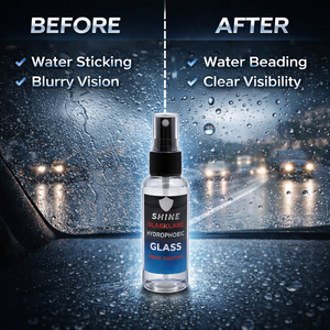 Spray Repelente de Agua para Parabrisas de Coche 50ML, Revestimiento Nano de Vidrio Hidrofóbico, Protección contra la Lluvia, Antivaho, Visión Clara para Coches Nuevos y Usados - Product Image 3
