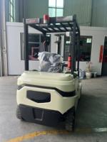 Chariot élévateur électrique contrepoids à quatre roues avec pneus pleins et batterie au plomb-acide, modèle FS-15, équipement de levage