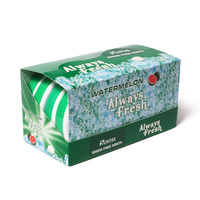 Bonbons à la menthe sans sucre, saveur pastèque, en boîte ronde
