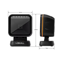 Escáner de código de barras para tableta JINGXIN, escáner de escritorio 2d a la venta, escáner de código de barras con soporte, USB, para la venta