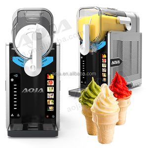 AOJA No se necesita hielo Máquina para hacer granizados mágicos con función de autolimpieza <span class=keywords><strong>Mini</strong></span> máquina para hacer helados para fiestas infantiles Use Slushy Maker - Product Image 3