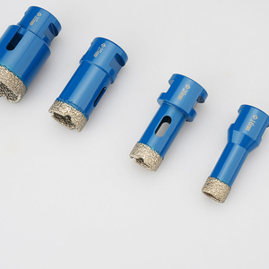 Pexmientas 10 PCS <strong>Tile</strong> <strong>Drill</strong> <strong>Bit</strong> <strong>Set</strong> Diamond Core <strong>Drill</strong> <strong>Bits</strong> <strong>Set</strong> Marble <strong>Tile</strong> Ceramic Granite Vacuum Brazed Diamond Hole Saw Kit - Product Image 2