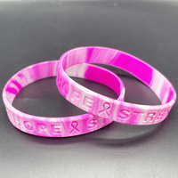 Fabricante profesional Pulsera de goma de silicona Logotipo personalizado Color Ecológico Pulsera impresa con pantalla para baile de fiesta