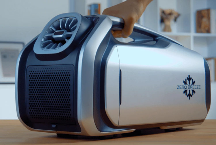 zerobreeze 1100btu 内置冷却空气压缩机 zb1100 颜色蓝色/橙色/灰色