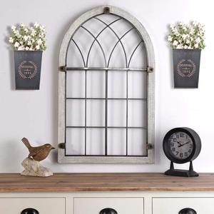 Lot de 2 jardinières murales carrées en métal rustique, durables et écologiques, avec revêtement poudré, pour décoration de jardin et de maison - Product Image 5
