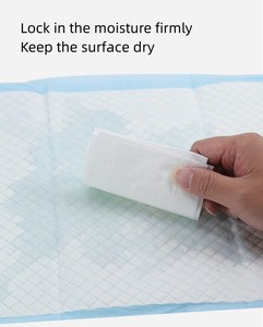 Venta al por mayor de suministros OEM para adiestramiento de mascotas almohadillas desechables súper absorbentes para orinar buen precio con muestra gratis - Product Image 5