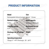 Batterie Li-Ion Cylindrique Semi-Solide Rechargeable NCM 21700 Grade-A 3.6V 3.7V 4000mAh 4500mAh 4800mAh 12A 25A 3C 5C