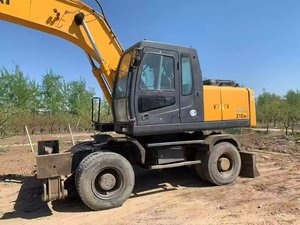 Excavadora de Ruedas Hyundai 210w-7 de 20 Toneladas, Importada de Corea, 210w-7 210w-9, Pintura Original, Precio Económico con Descuento - Product Image 6