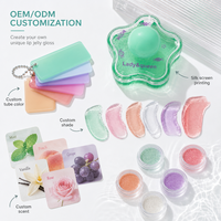 Choix Populaire : Baume à Lèvres Vert Fleur Hydratant et Brillant, Format Compact, Marque Privée OEM/ODM, Emballage Personnalisé