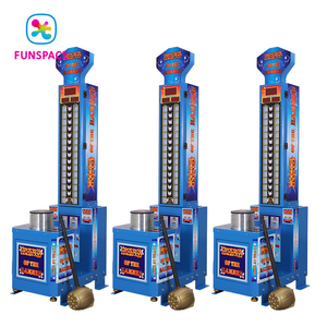 Máquina de Boxeo Operada con Monedas para Parques de Diversiones Interiores, Juego de Golpeo con Martillo, Máquina de Arcade - Product Image 4