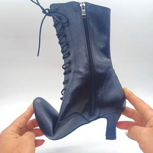 罗宾·赫德定制女式高品质舞靴3英寸鞋跟软皮鞋底新设计款式所有库存尺寸 - Product Image 5