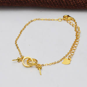 S925 <b>Silver</b> Double Pearl <b>Bracelet</b> Women's Handmade DIY Jewelry with Personalized <b>Rope</b> Empty Handband Accessories - Product Image 5